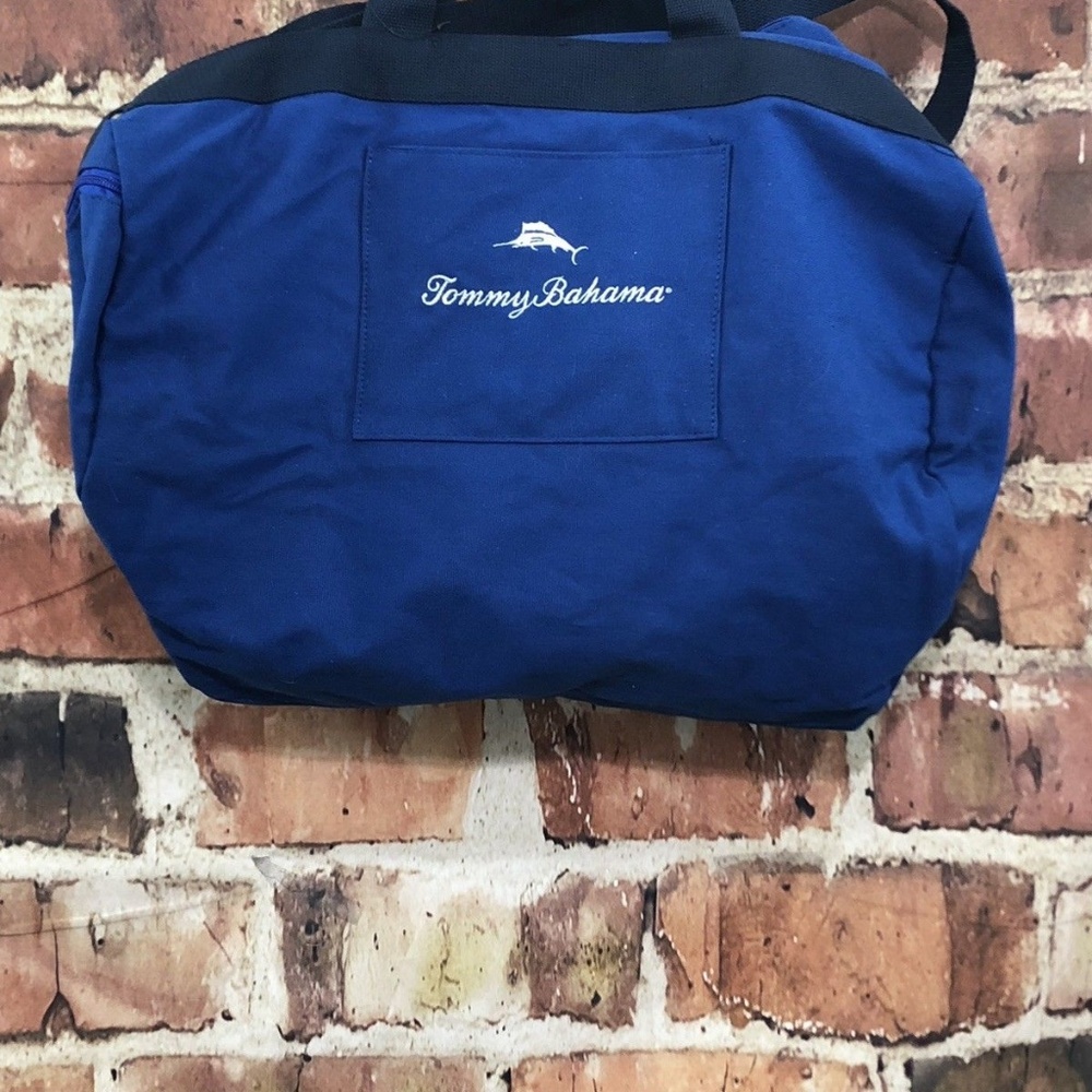 Tommy Bahama Travel Blue Duffel School Gym Bag